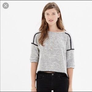 Madewell Textured Cropped Sweater